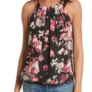 Joie 100% Silk Floral Halter Top - Medium